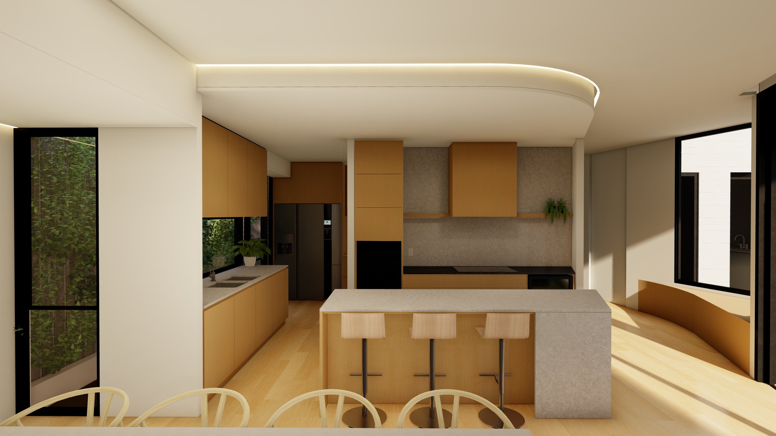 Duke+St-Kitchen+with+black+stove+benchtop.jpg
